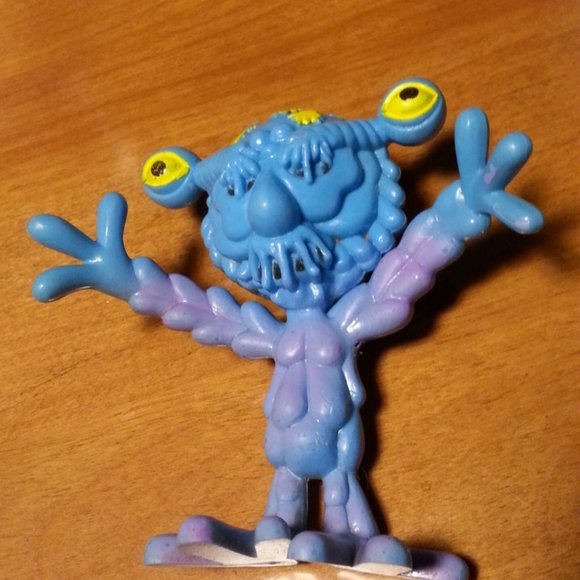 Rare Vintage Rubber Bendy Space Monster Hong Kong 1983 Marty Toys - Picture 1 of 4